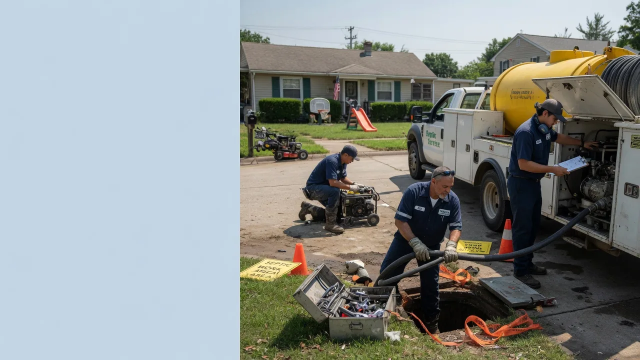 Septic Tank Pumping in Menlo Park, CA near me